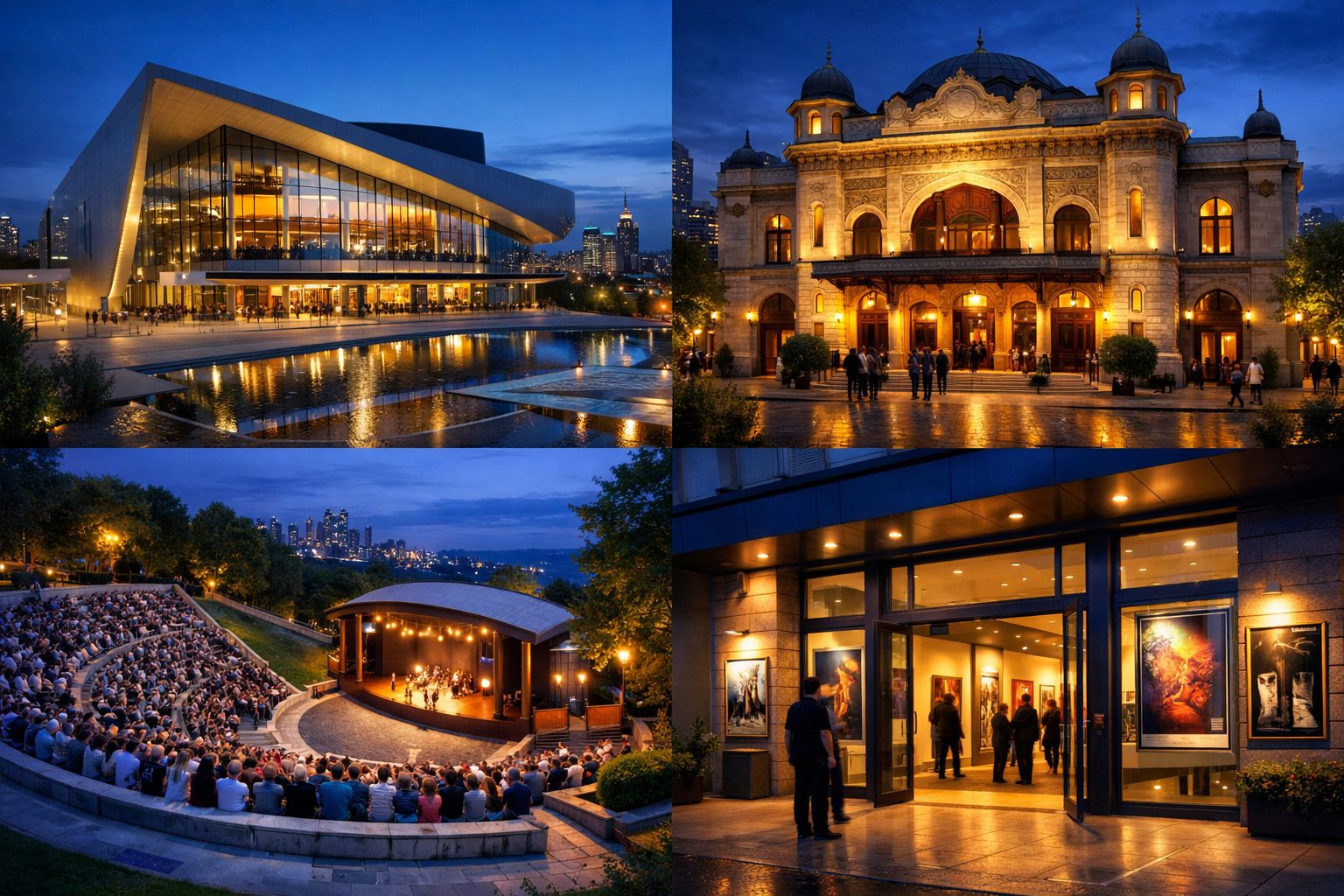 Turkiye'de farkli kultur etkinlik mekanlari